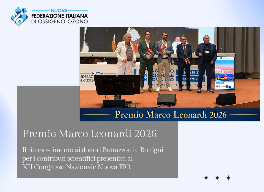 Premio Marco Leonardi 2026: il riconoscimento ai dottori Mattia Buttazzoni e Gianluca Rottigni