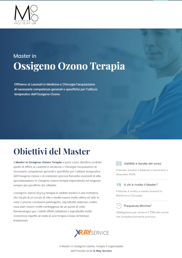 Master in Ossigeno Ozono Terapia - 9° edizione
